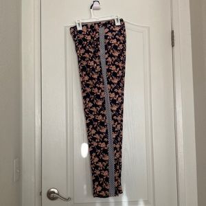 Joie silk floral pants
